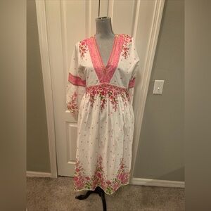 Isla payal ladies floral print dress size medium